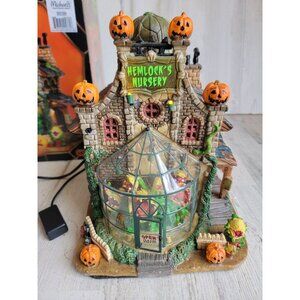 Lemax‎ spooky town Hemlock's nursery village accessory xmas